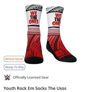 Rock Em the Usos catchphrase youth crew socks
